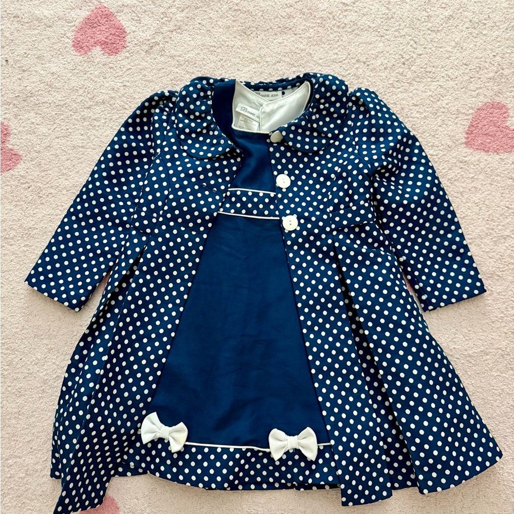 Bonnie Jean 2 Piece Dress and Coat